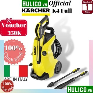 Máy xịt rửa xe cao áp Karcher K4 Full Control - Made in Italy - Tặng Voucher