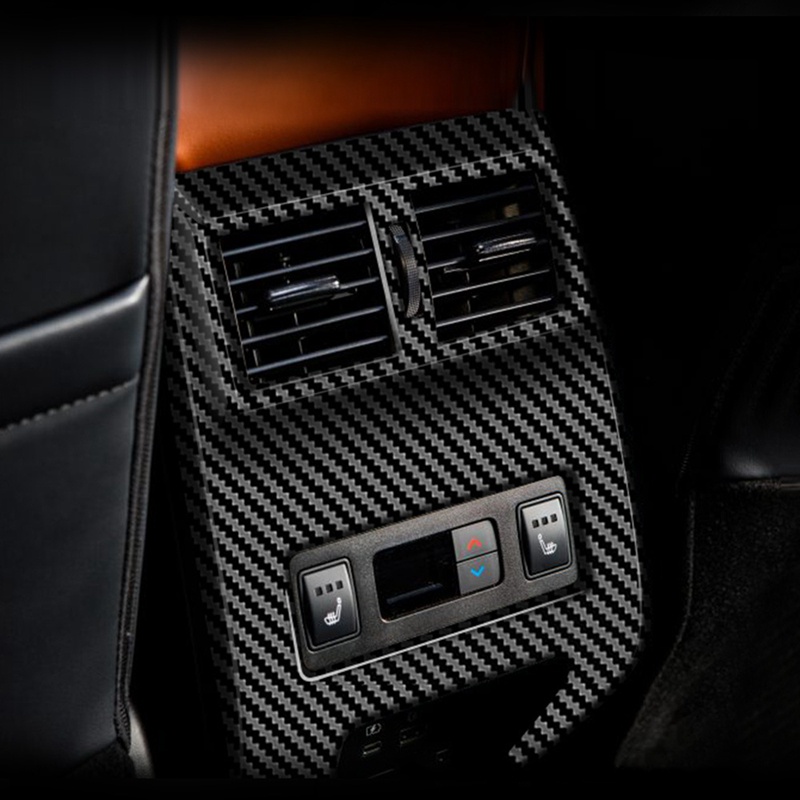 Rhd cho Mitsubishi OUTLANDER 2022 Hộp kê tay Khung thông gió phía sau Miếng dán chống va đập