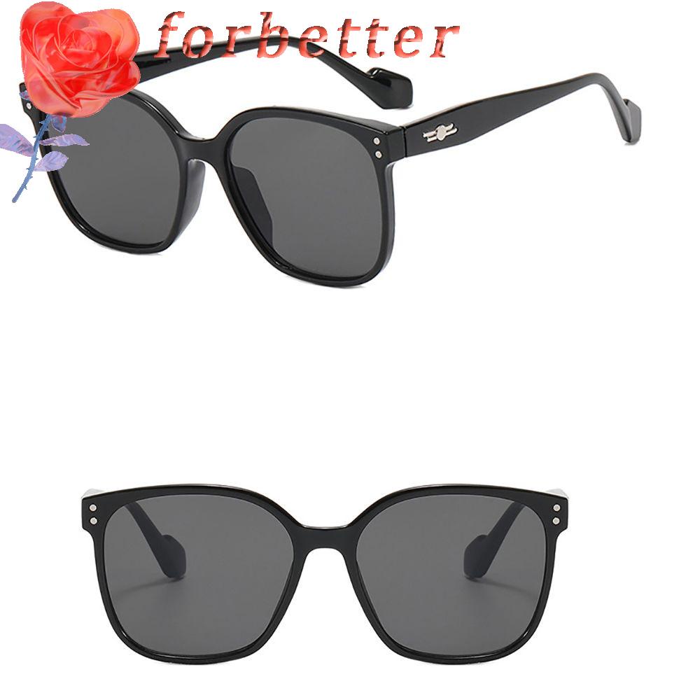 Kính Mát Gọng Vuông Chống Bức Xạ Phong Cách Hàn Quốc Cho Nam Nữ