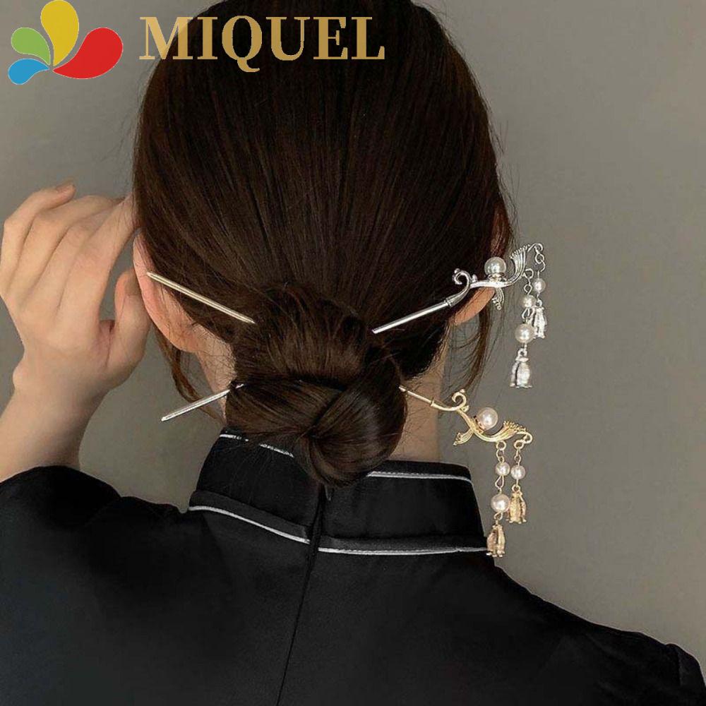 Trâm Cài Tóc Kim Loại Hình Lá Sen Thanh Lịch Cho Nữ