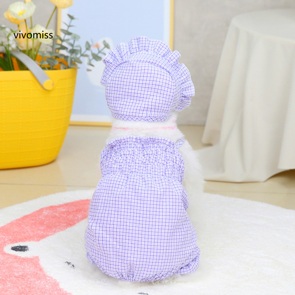 1 Set Áo Sơ Mi Họa Tiết Kẻ Sọc Mềm Mại Thời Trang Mùa Hè Cho Thú Cưng