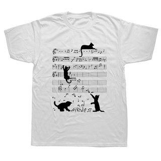 Áo Thun Cotton Ngắn Tay In Hình Đàn Piano Và Nốt Nhạc Thời Trang Đường Phố Cho Nam