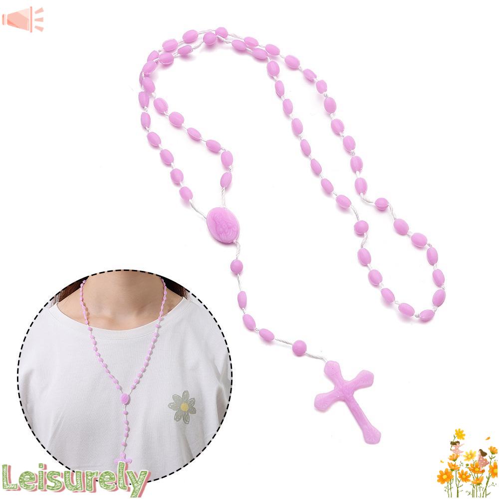 Vòng cổ Mặt Thánh Giá Bằng Nhựa Thời Trang