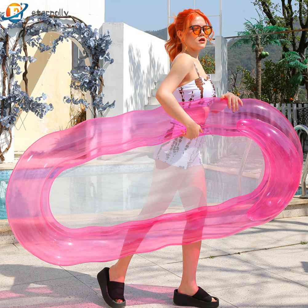 Phao Bơi Bơm Hơi Dạng Giường Nằm Nổi Có Thể Gấp Gọn