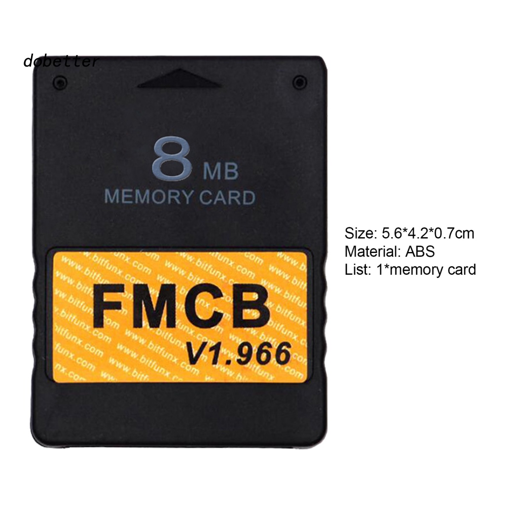 Mô Đun Thẻ Nhớ Siêu Mỏng 8MB / 16MB / 32MB / 64MB FMCB Free Mboot v1.966 Cho PS2