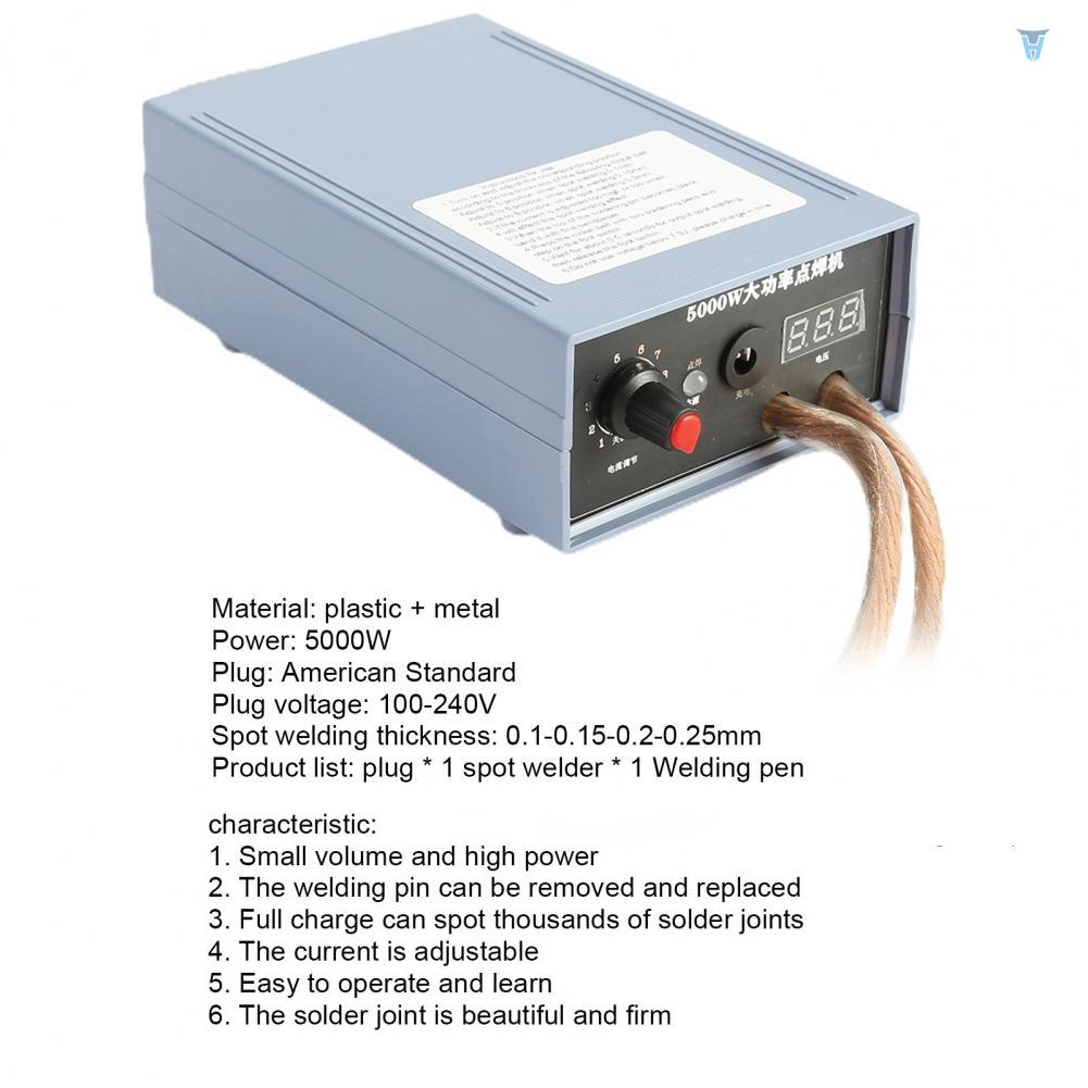 Máy Hàn Cầm Tay Tự Động 5000W Phích Cắm US 18650