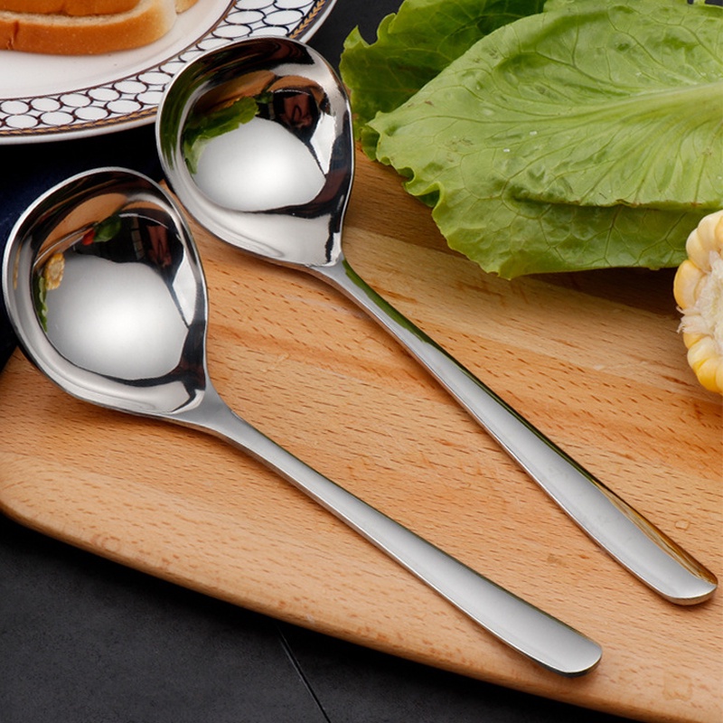 1 Muỗng Múc Canh Đa Năng Bằng Thép Không Gỉ 304