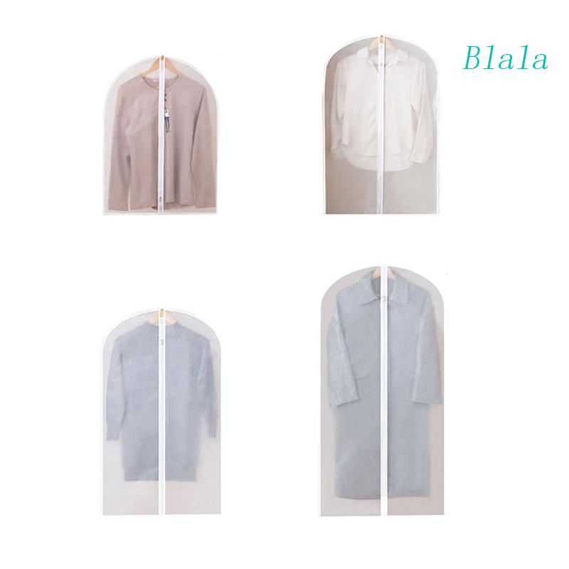 Bộ 6 Vỏ Bọc Quần Áo Khóa Kéo Trong Mờ Chống Bụi Chống Nước Thoáng Khí