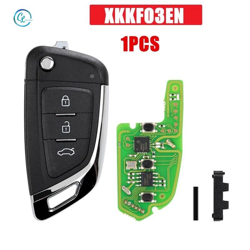 Đối với Xhorse XKKF03EN Dây đa năng Từ xa Fob 3 Nút cho Lexus Style cho VVDI Key Tool