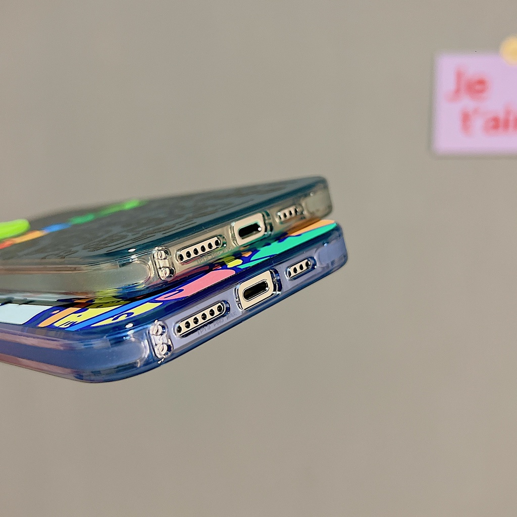 Ốp Điện Thoại TPU Mềm Trong Suốt Hai Mặt Chống Sốc Cho iPhone 11 13 12 14 Pro Max