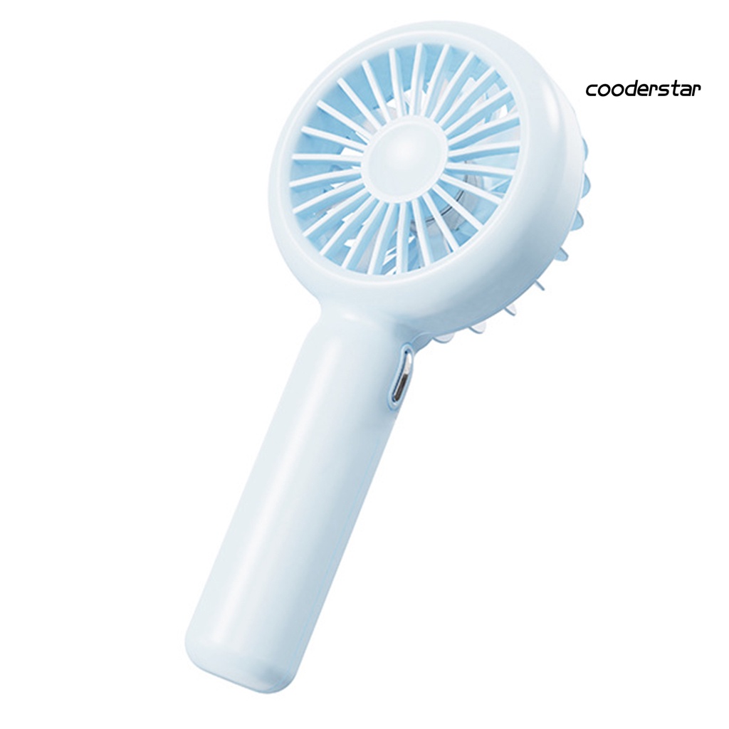 1 Bộ Quạt Cầm Tay Mini Không Ồn Có Thể Sạc Lại