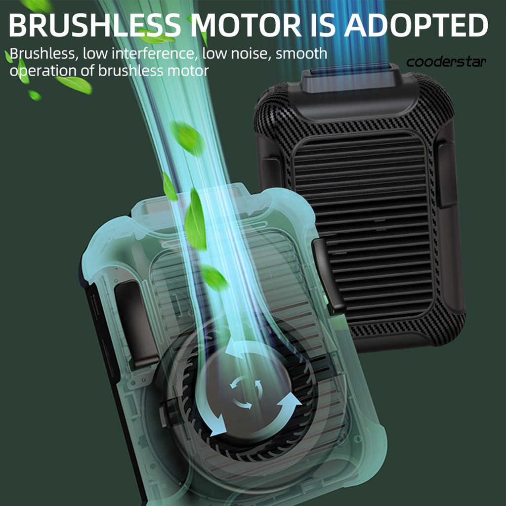 1 Bộ Quạt Mini 6000mAh Rảnh Tay 3 Tốc Độ Gió Mạnh Sạc USB