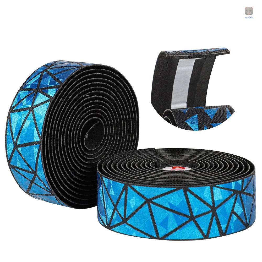 Dây Quấn Tay Lái Xe Đạp Bằng PU Lấp Lánh Chống Thấm Mồ Hôi