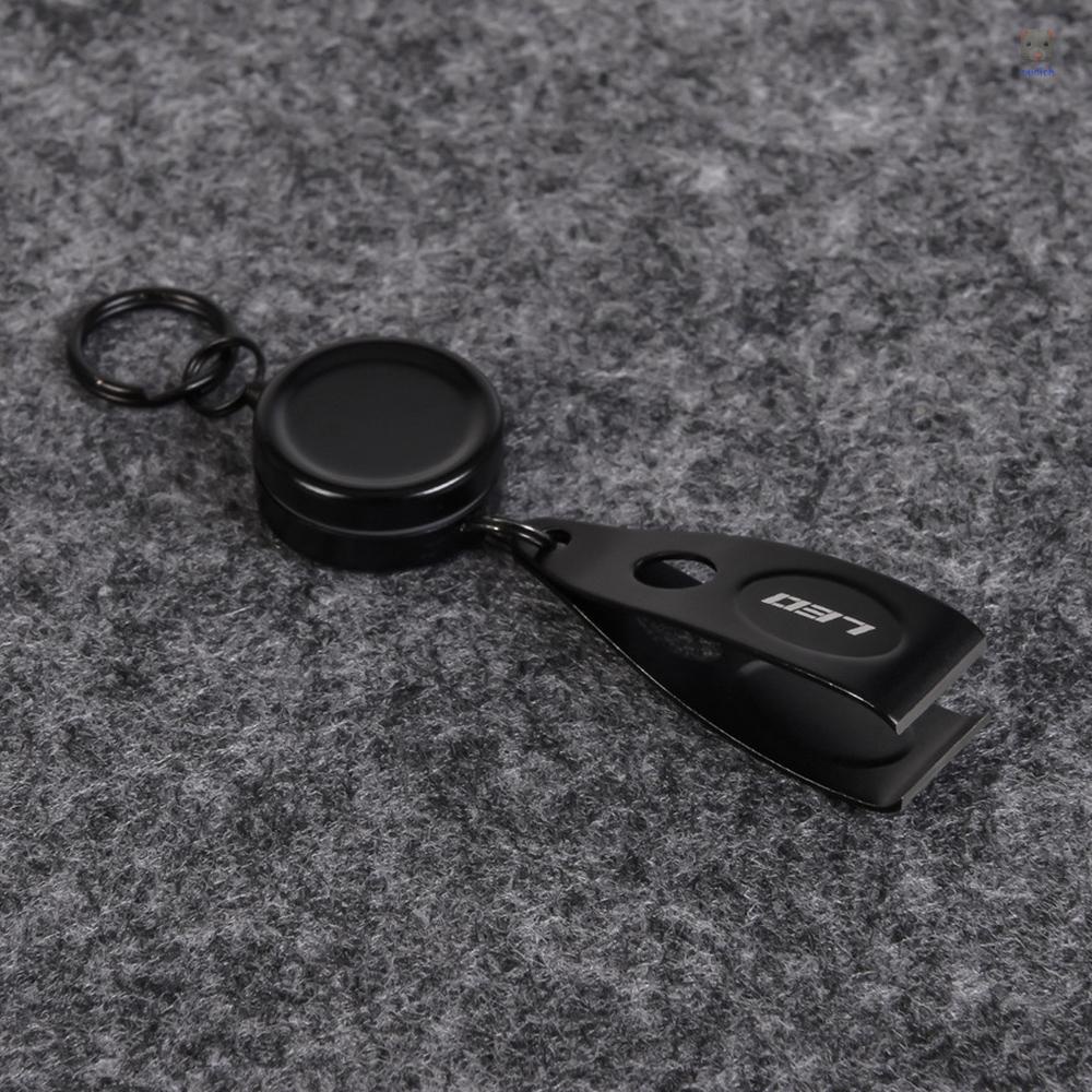 Kéo Cắt Dây Câu Cá Mini Bằng Thép Không Gỉ Kèm Móc Khóa Tiện Lợi