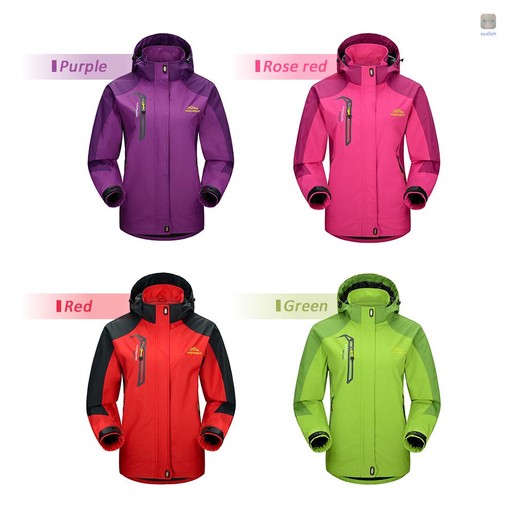 Áo Mưa Thể Thao Chống Gió Chống Nước Có Mũ Trùm Tháo Rời Được Hiệu Lixada Cho Nữ