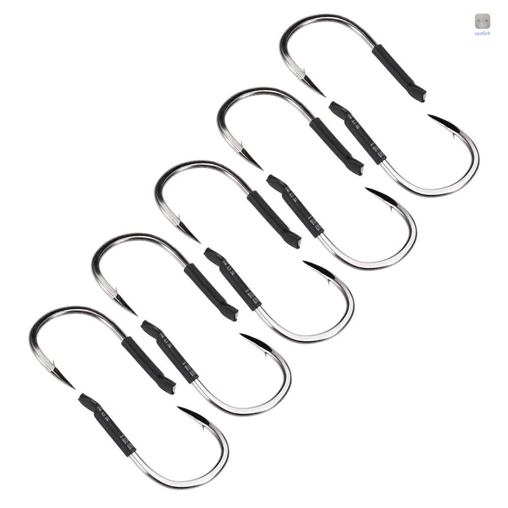 Set 10 / 4 / 10 / 4 Món Chuyên Dụng Chất Lượng# / 8# / 12# / 14# / 16# Lưỡi Câu Cá Bằng Thép Carbon Dày Dặn Thân Cao Su