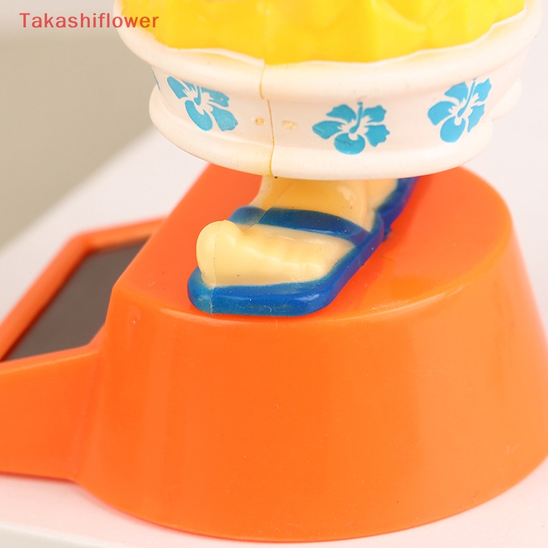 Quả Dứa Lắc Đầu Sử Dụng Năng Lượng Mặt Trời Dễ Thương Dùng Trang Trí Xe Hơi