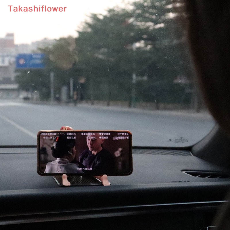 (Takashiflower) Giá Đỡ Điện Thoại Hình Cô Gái Mặc Bikini Hoạt Hình Dễ Thương Trang Trí Bảng Điều Khiển Xe Hơi