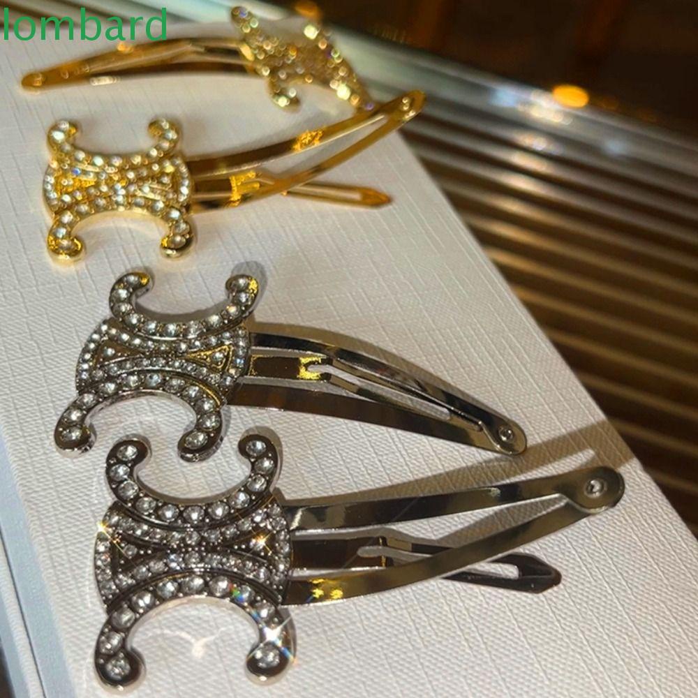 Kẹp Tóc Hợp Kim Chống Trượt Phong Cách Vintage Sang Trọng Cho Nữ