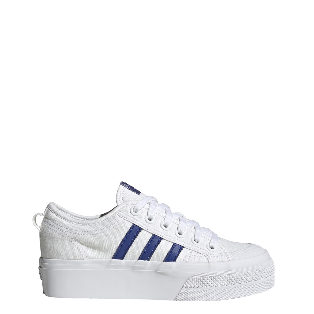 adidas Phong cách sống Giày Platform Nizza Nữ trắng HQ1909