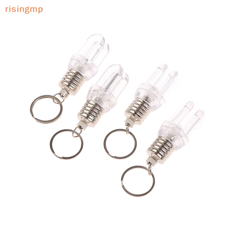 [risingmp] 2 Móc Khóa Bóng Đèn LED Mini Mới Lạ