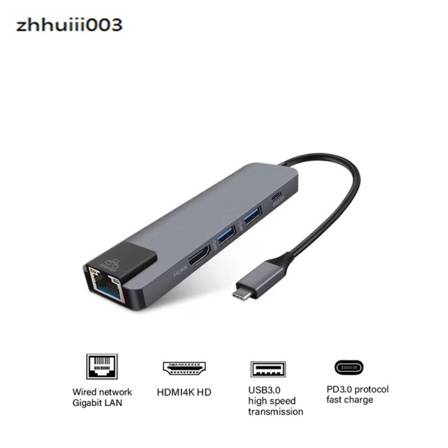 Bộ Chuyển Đổi Usb c Sang Rj45 HD-MI-c Usb 3.0 Type c 4k Thunderbolt 3 Usb-c Chất Lượng Cao