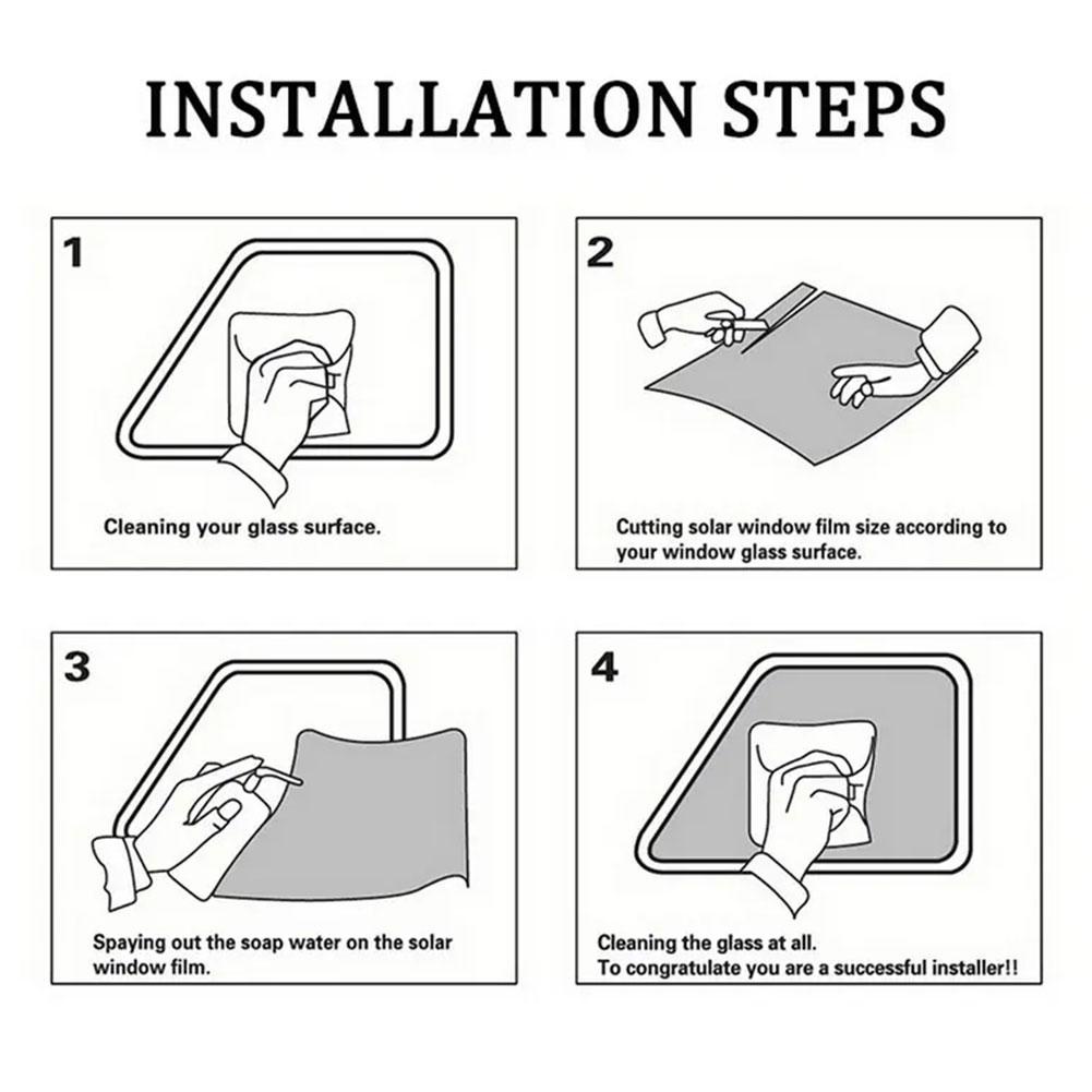 Miếng Dán Kính Cửa Sổ Chống Tia UV K3O8 1 / 5 / 15 / 25 / 35 / 50%