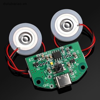 Dul USB tạo độ ẩm Bộ dụng cụ tự làm sương nhà sản xuất và trình điều khiển bảng mạch Fogger atomization Ao