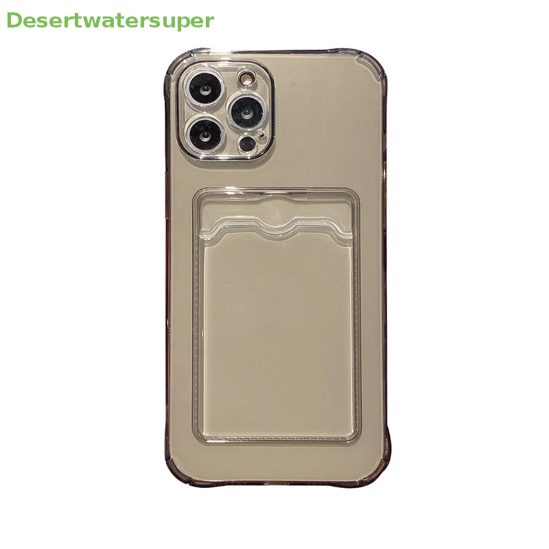 Ốp Điện Thoại Silicon Mềm Dạng Ví Đựng Thẻ Cho iphone 11 12 13 14Mini 11 Pro X XS Max XR 7 8 Plus SE