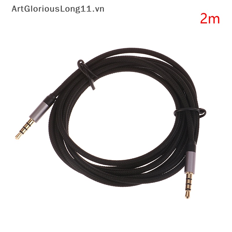 Dây Cáp Âm Thanh Nối Dài Tai Nghe 3.5mm Male Sang Male AUX Cho Điện Thoại / Máy Tính / Xe Hơi
