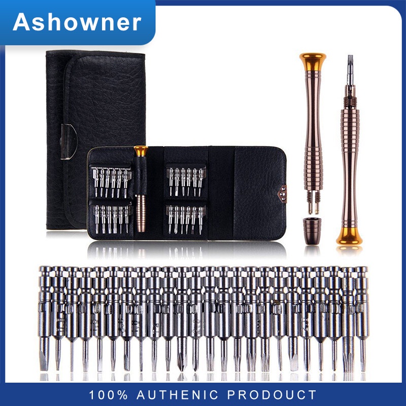 Bộ Tua Vít Xịn,Bộ Dụng Cụ Sửa Chữa Đa Năng Torx Điện Tử 25 Trong 1 Chính Xác Đối Với Điện Thoại Tablet Máy Ảnh Đồng Hồ