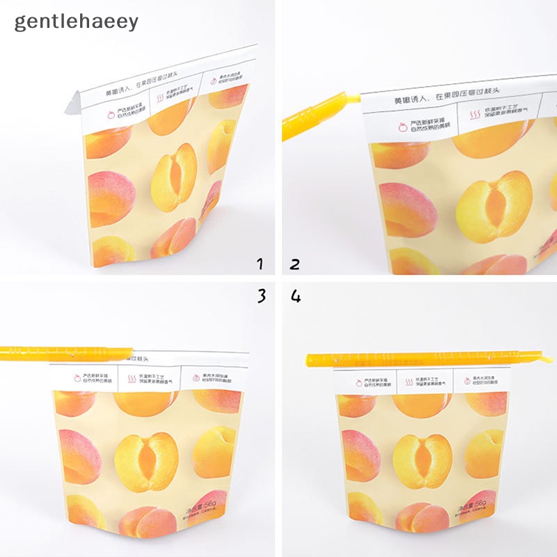 Dụng Cụ Kẹp Miệng Túi Thực Phẩm Bằng Nhựa Chống Ẩm Tiện Dụng Cho Nhà Bếp