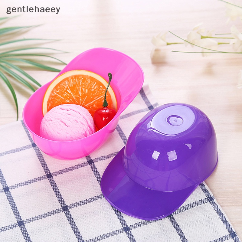 1 Tô Nhựa Mini Đựng Kem / Món Tráng Miệng Trang Trí Tiệc Cưới