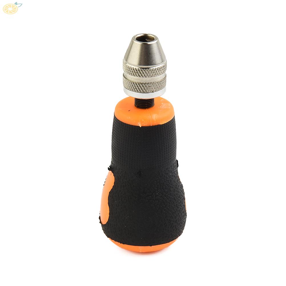 【VARSTR】Small Hand Drill Drilling Bits 0.5-3.2mm Clamping 90x34mm Metal Nonslip