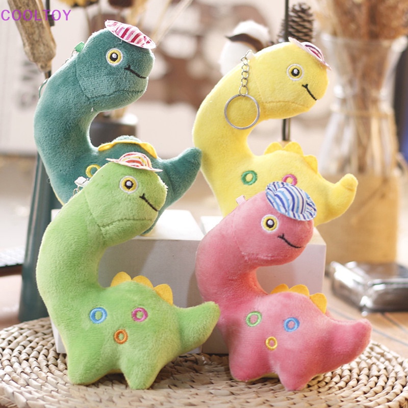 1 Thú Nhồi Bông Hình Khủng Long Dễ Thương Kích Thước 15cm