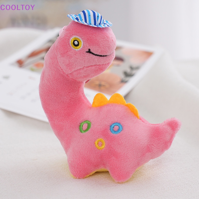 1 Móc Khóa Khủng Long Nhồi Bông 12cm Dễ Thương