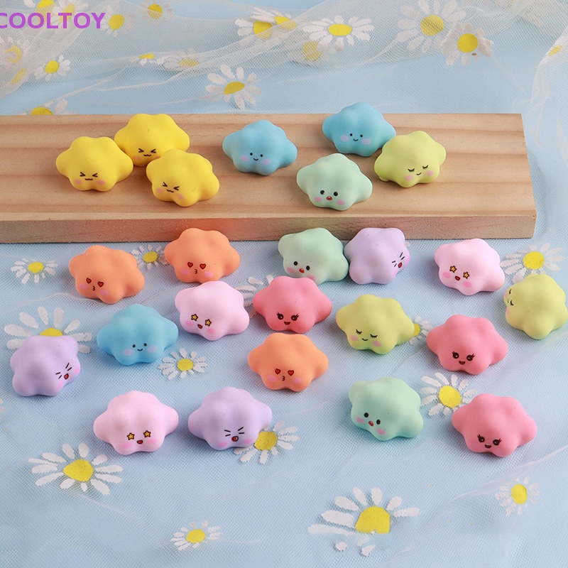 Set 5 Mô Hình Bánh Macaroon Phát Sáng Trong Bóng Tối Trang Trí Nhà Búp Bê