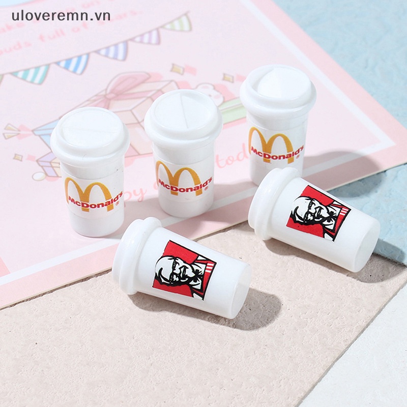 Set 5 Ly Cà Phê Mini Xinh Xắn Cho Nhà Búp Bê