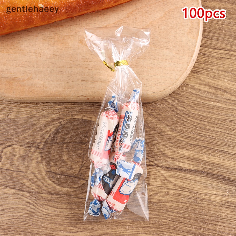 Set 100 Túi Bóng Kính Trong Suốt Có Thể Đóng Kín