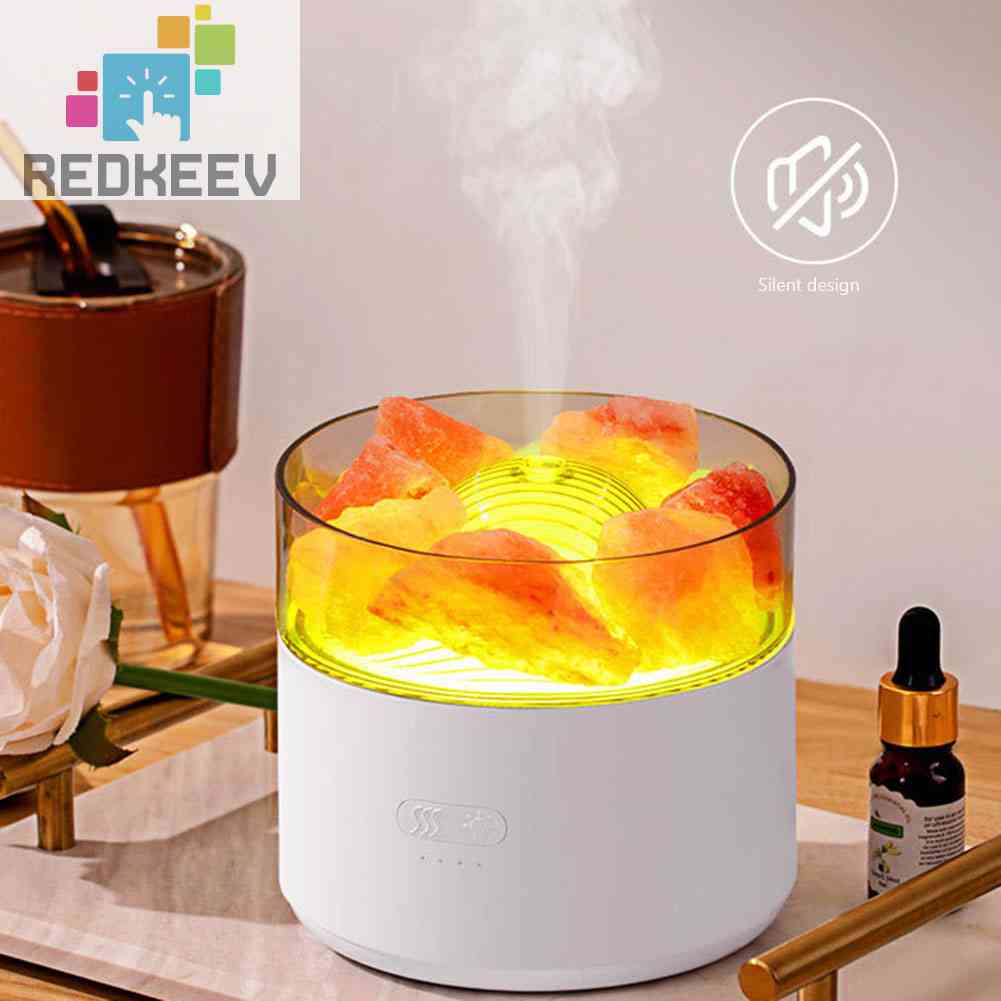 Máy Khuếch Tán Tinh Dầu Bằng Đá Muối USB Mini Không Gây Tiếng Ồn Cho Nhà Ở