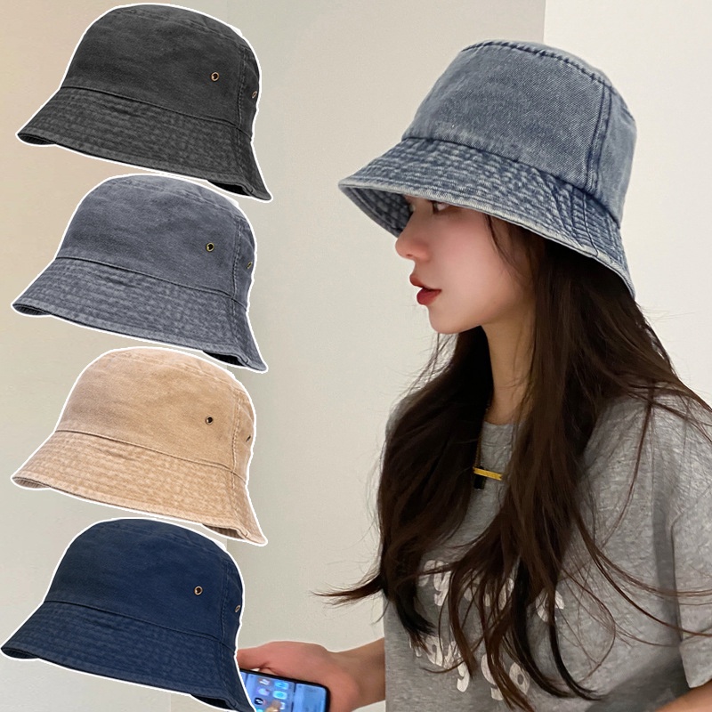 Nón Tai Bèo Vành Rộng Chống Nắng / Tia UV Màu Sắc Ngọt Ngào Có Thể Gấp Gọn Tiện Dụng Mang Theo Du Lịch / Dã Ngoại