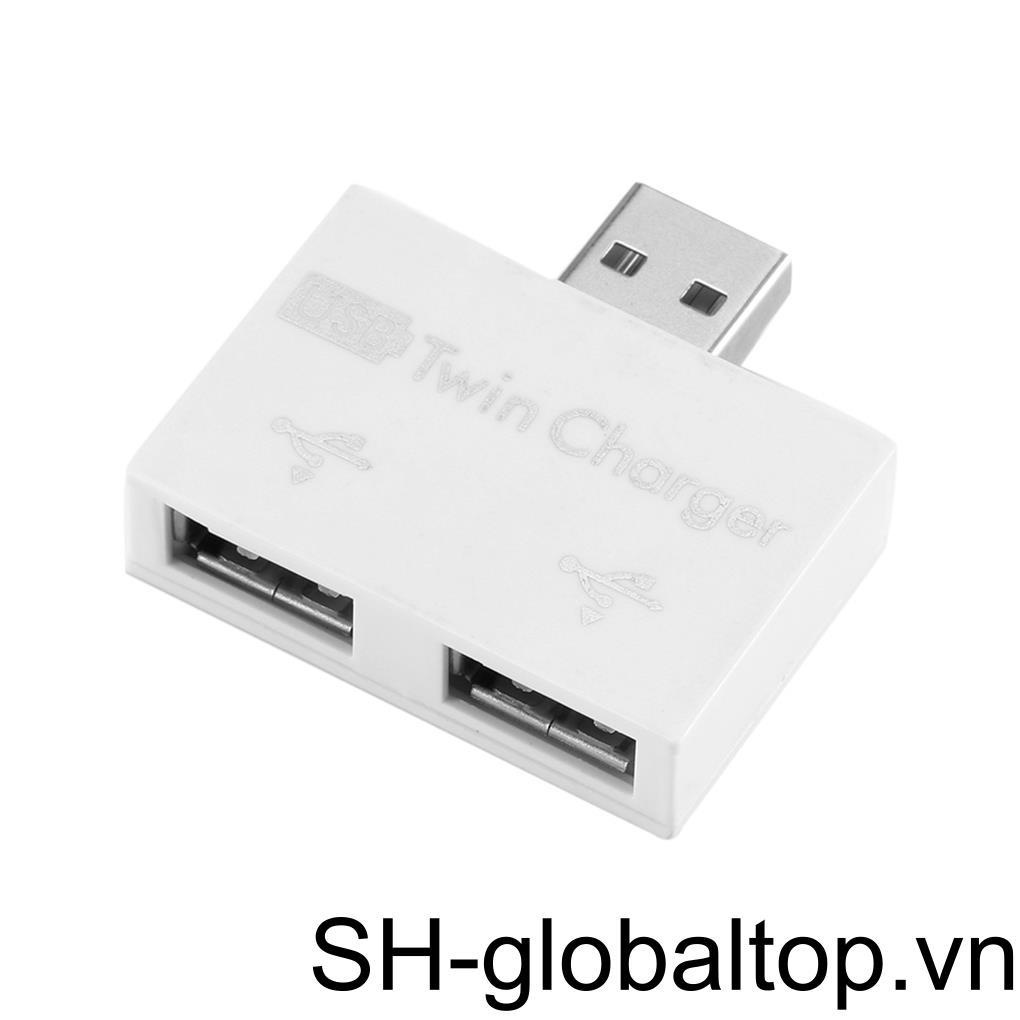 Bộ Chia 2 Cổng Usb 2 0 Tốc Độ Cao Siêu Nhẹ Thời Trang Cho Máy Tính