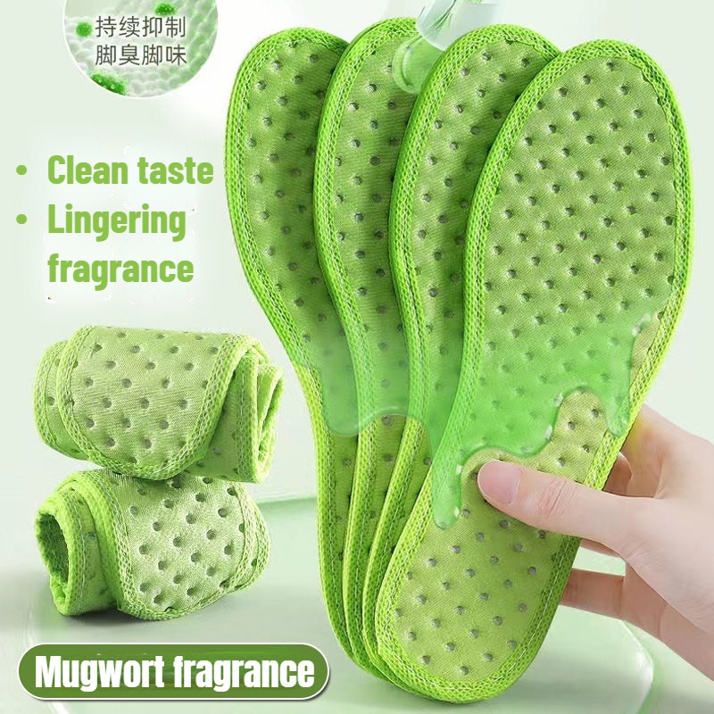 Cặp Đệm Lót Giày Mềm Mại Dày Dặn Thấm Hút Mồ Hôi Giảm Đau Thoáng Khí Dành Cho Nam Và Nữ