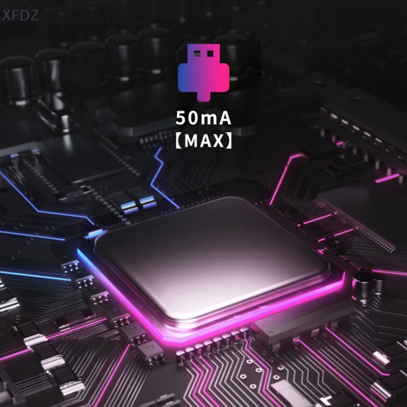 Đế Sạc Đứng Có Giá Đỡ Đèn RGB Cổng USB Cho PS5