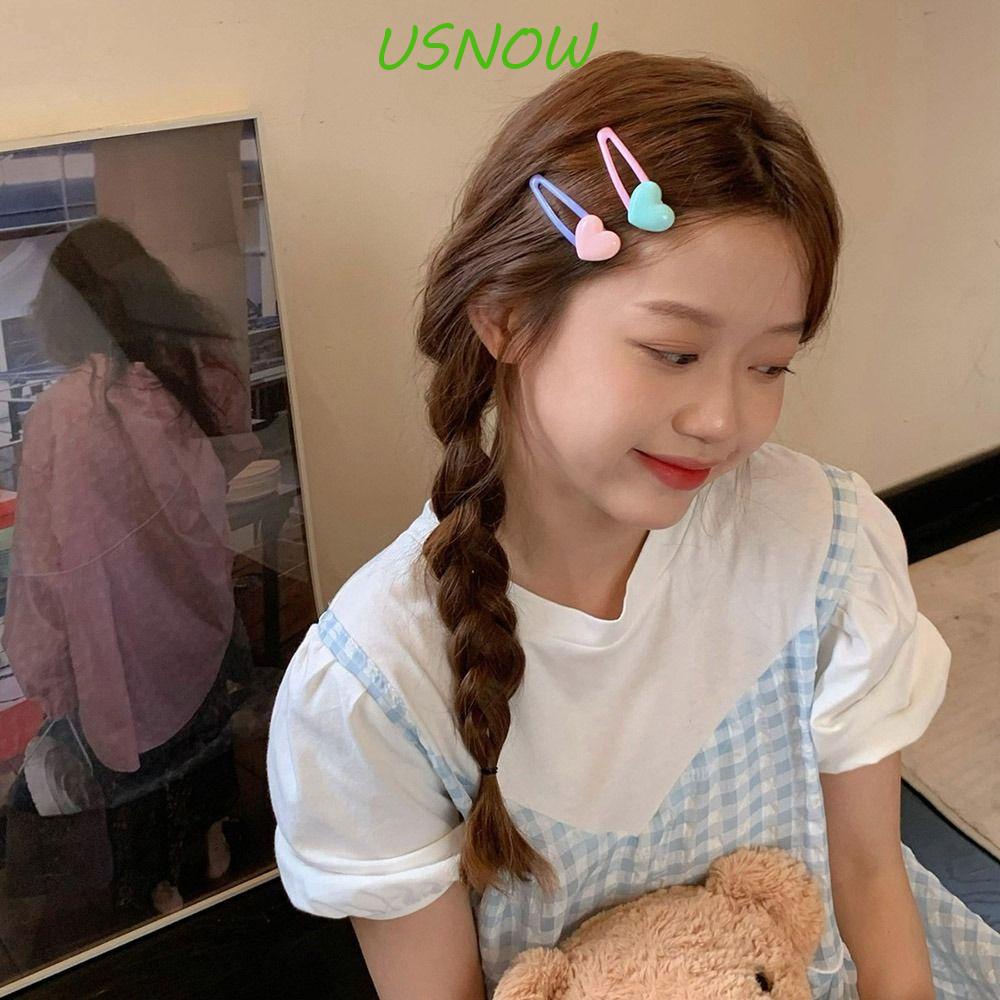 Kẹp Tóc Hình Trái Tim Phong Cách Lolita Dễ Thương Cho Nữ