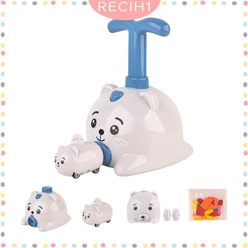 Máy Bơm Bong Bóng Hình Xe Hơi / Xe Hơi Kèm 6 Bong Bóng Vui Nhộn Dùng Làm Quà Tặng Sinh Nhật Cho Bé Trai Gái