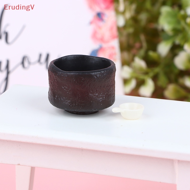 1 Mô Hình Chén Dĩa Dùng Trang Trí Nhà Búp Bê 1: 12