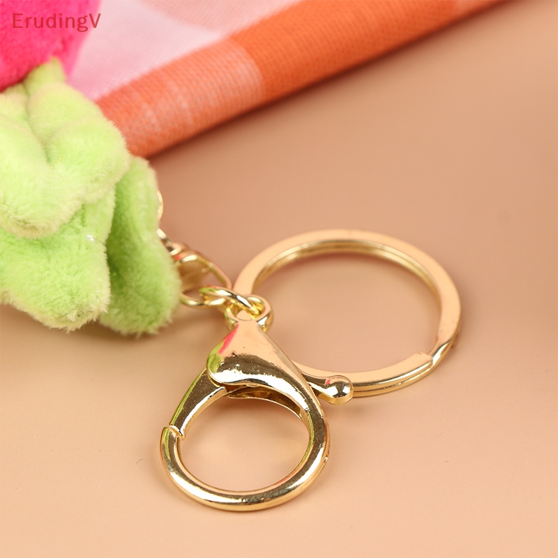 [ErudingV] Móc Khóa Cà Rốt Nhồi Bông Dễ Thương Vui Nhộn