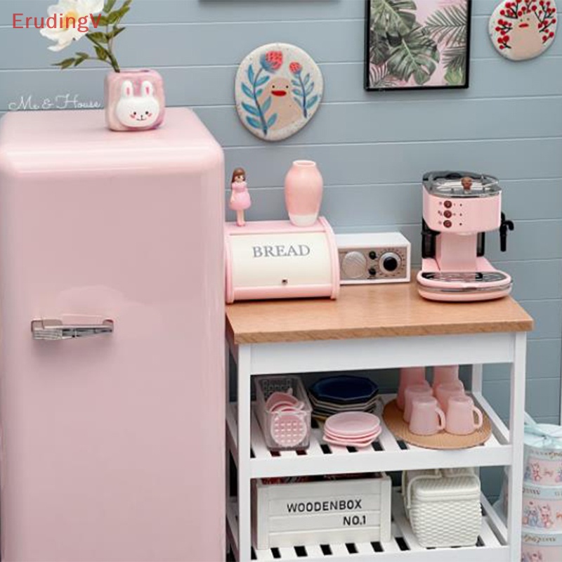 Mô Hình Radio Đồ Chơi Bằng PVC Cho Nhà Búp Bê Tỉ Lệ 1 / 6