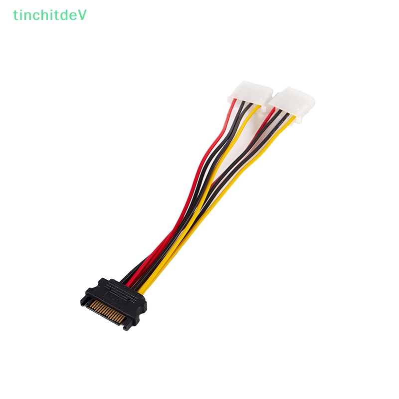 Cáp ChuyểN ĐổI Mở RộNg SATA 4pin Sang Molex IDE 4pin 20 / 30cm Cho Ổ CứNg HDD